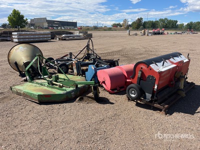 1) Flail Mower, 1) Rotary Mower, 1) Trail Grader, 3) Aerators, and 1) Spreader