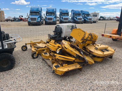 Walker Mower with 1) Snow Blower and 7) Mower Decks (Inoperable)