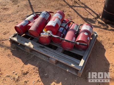 Quantity of (8) Amerex 28lb. Dry Chemical Fire Extinguisher