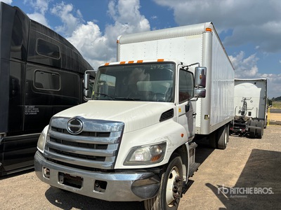 2017 Hino 268 4x2 Van Truck (Inoperable)