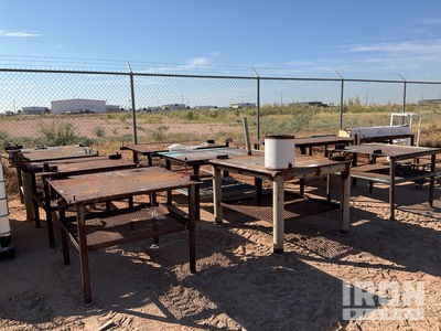 Quantity of (9) Welding Tables