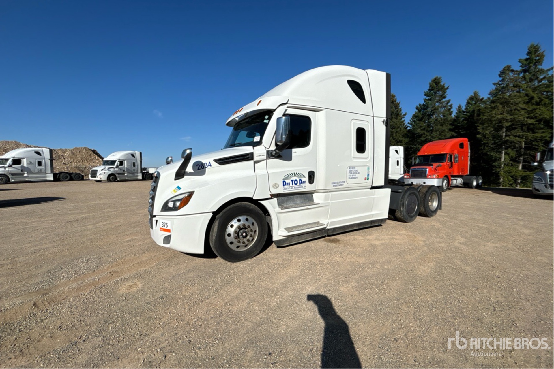 2021 Freightliner Cascadia 126 6x4 T/A Sleeper Truck Tractor
