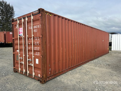 40 ft High Cube حاويات تخزين