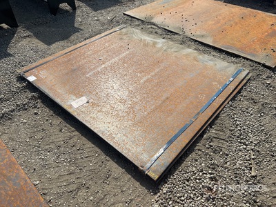 Quantity of (2) 2025 Kit Containers Steel 6 ft x 6 ft 11 in 3/4 Steel Plates