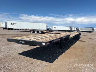 2014 Wade WLH 48 ft T/A Step Deck Trailer