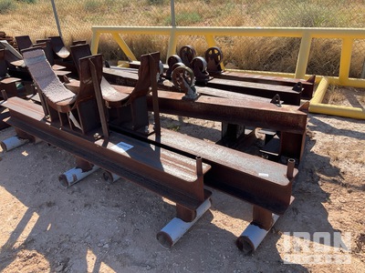 Quantity of 8 ft x 24 in Pipe Stand