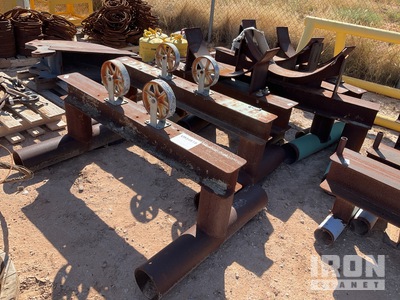 Quantity of (6) 24 in Pipe Stand