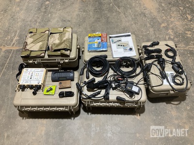 (5) Iris Technology Spaces II Solar Portable Communications Energy Systems