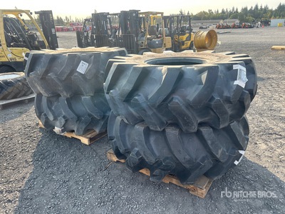 Quantity of (4) 23.1-26 Tires - Fits Cat 518