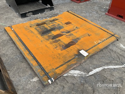Quantity of (2) 2025 Kit Containers Steel 3/4 in x 73 in x 82 in 鋼