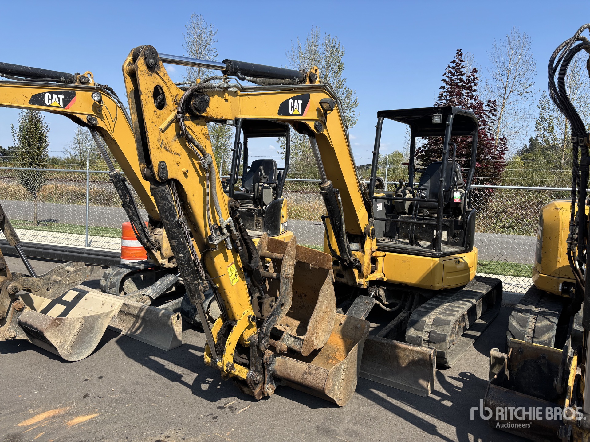 2017 Cat 305E2 Mini escavatore