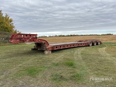 1996 Aspen RG50-3 50 ton Tri/A Single Drop Removable Gooseneck Przyczepa niskopodwoziowa