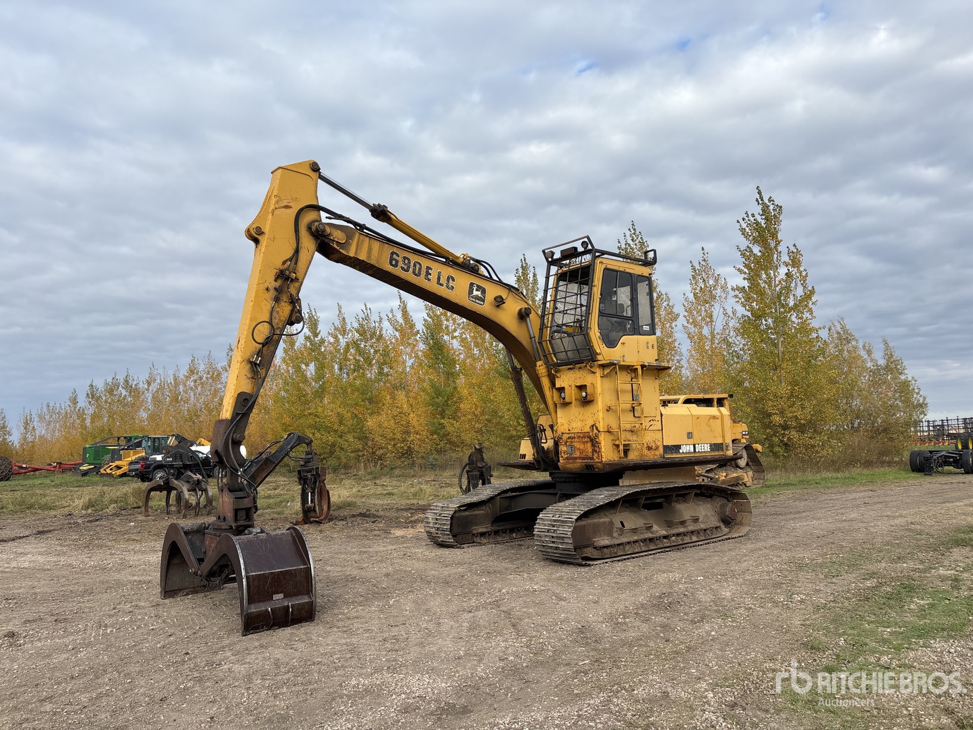 1994 John Deere 690E LC Short Wood Caricatore tronchi