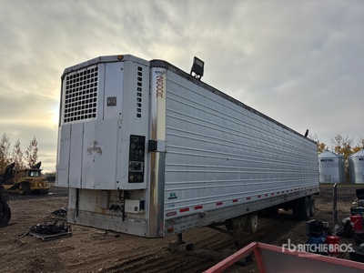 1988 Utility 48 ft Sliding T/A Shop Van Trailer