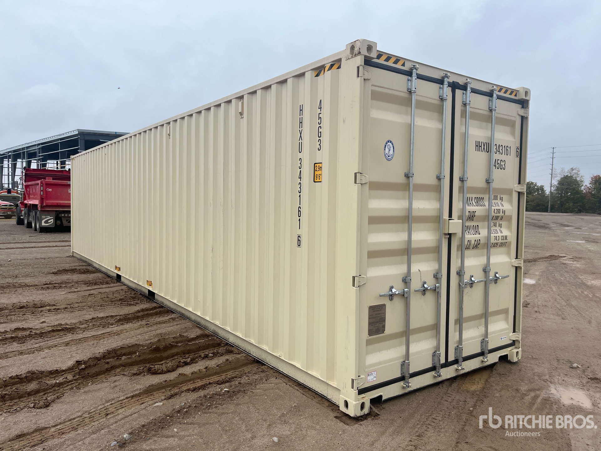 40 ft High Cube Multi-Door Storage Container