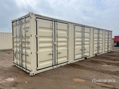 2025 40 ft High Cube Multi-Door حاويات تخزين