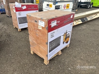 2024 Powertek PT500 Scie à béton à contrôle arrière (Unused)