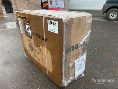 2024 Powertek PT8208D Walk-Behind Saw (Unused)