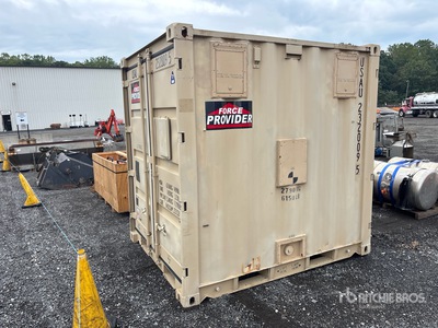 2014 Berg Tricon-2 8 ft x 6 ft 6 in 1 Person Skid-Mounted Double-Ended Portable Toilet