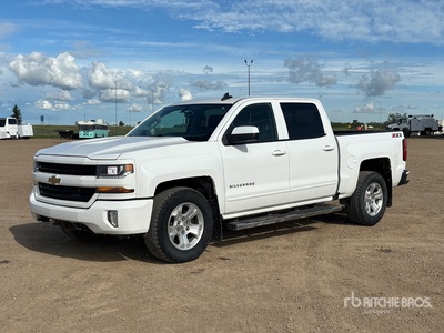 2018 Chevrolet Silverado 1500 LT 4x4 Crew Cab بيك اب