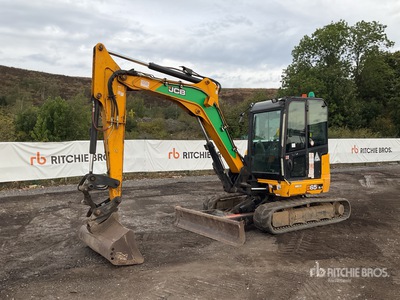 2017 JCB 65R-1 Mini pelle hydraulique