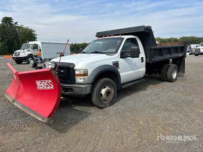 2008 Ford F-550 XL 4x4 Snow Plow Truck