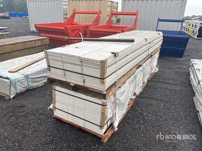 Quantity of (99) Plycem Fiber Cement Trim Varios. Industrial