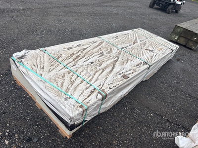 Quantity of (94) Allura 24 In Smooth Perf Soffit (Unused)