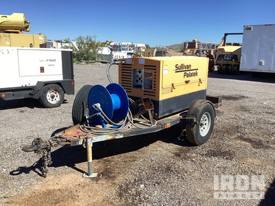 Sullivan D185P2JD Mobile Air Compressor