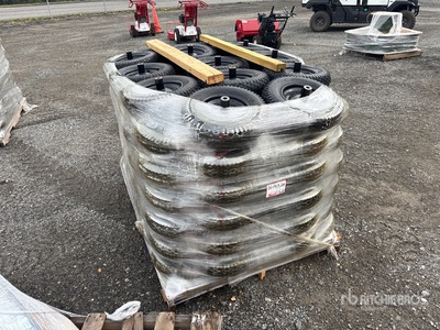 Quantity of Wheelbarrow Tires w/ Wheels
