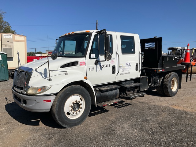 2008 International 4200 4x2 Crew Cab Cable Puller Truck 2008 International 4200 4x2 Crew Cab Cable Puller Truck