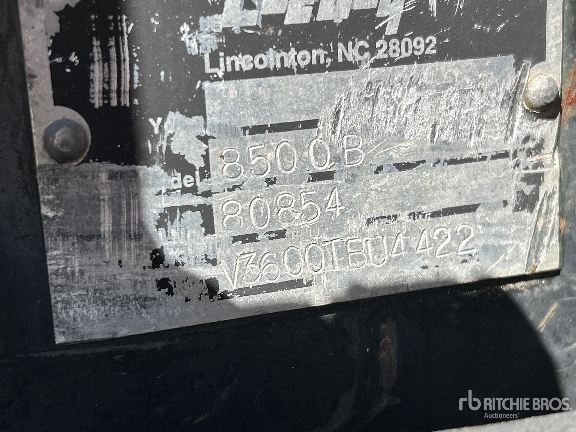 2012 LeeBoy 8500B Asphalt Paver