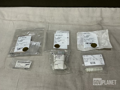 (6) Quick Release Pins, (1) Incandescent Projector Lamp & Assorted Items
