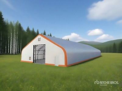 2025 S & C SC-100 50 ft x 100 ft Abri de stcokage souple (Unused)