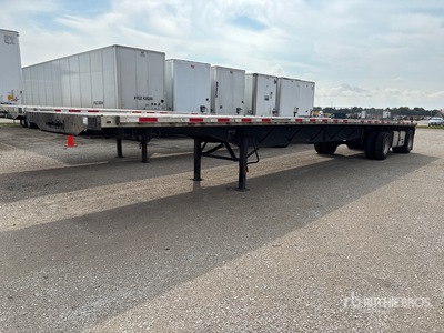 2020 Transcraft 48 ft T/A Spread Axle Flatbed Trailer
