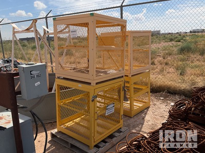 Quantity of (4) Global Flammable Material Lockers