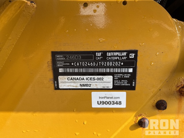 MINI CARGADOR SOBRE RUEDAS 2023 CATERPILLAR 246D3
