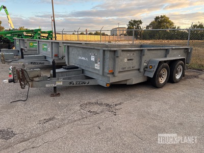 2016 Felling FT10DTHDG 12 ft T/A T/A Rimorchio Leggero Ribaltabile
