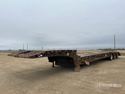 2013 BWS 40SN3X 40 t 55 ft Tri/A مقطورة بعنق قابل للطي