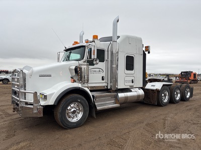 2015 Kenworth T800 8x6 Heavy Haul Cabina con cuccetta per trattore stradale 3 assi