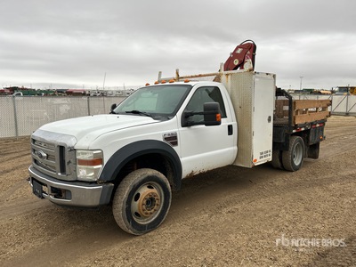 2008 Ford F-550 XLT 4x4 Boom Truck