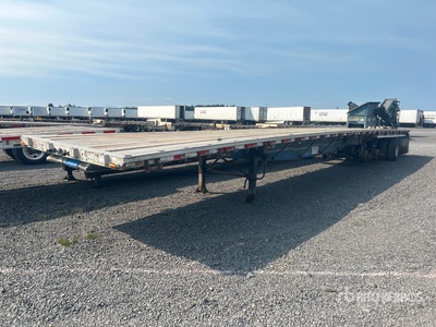 2007 Western 53 ft Quad/A Remorque à plateau (Inoperable)