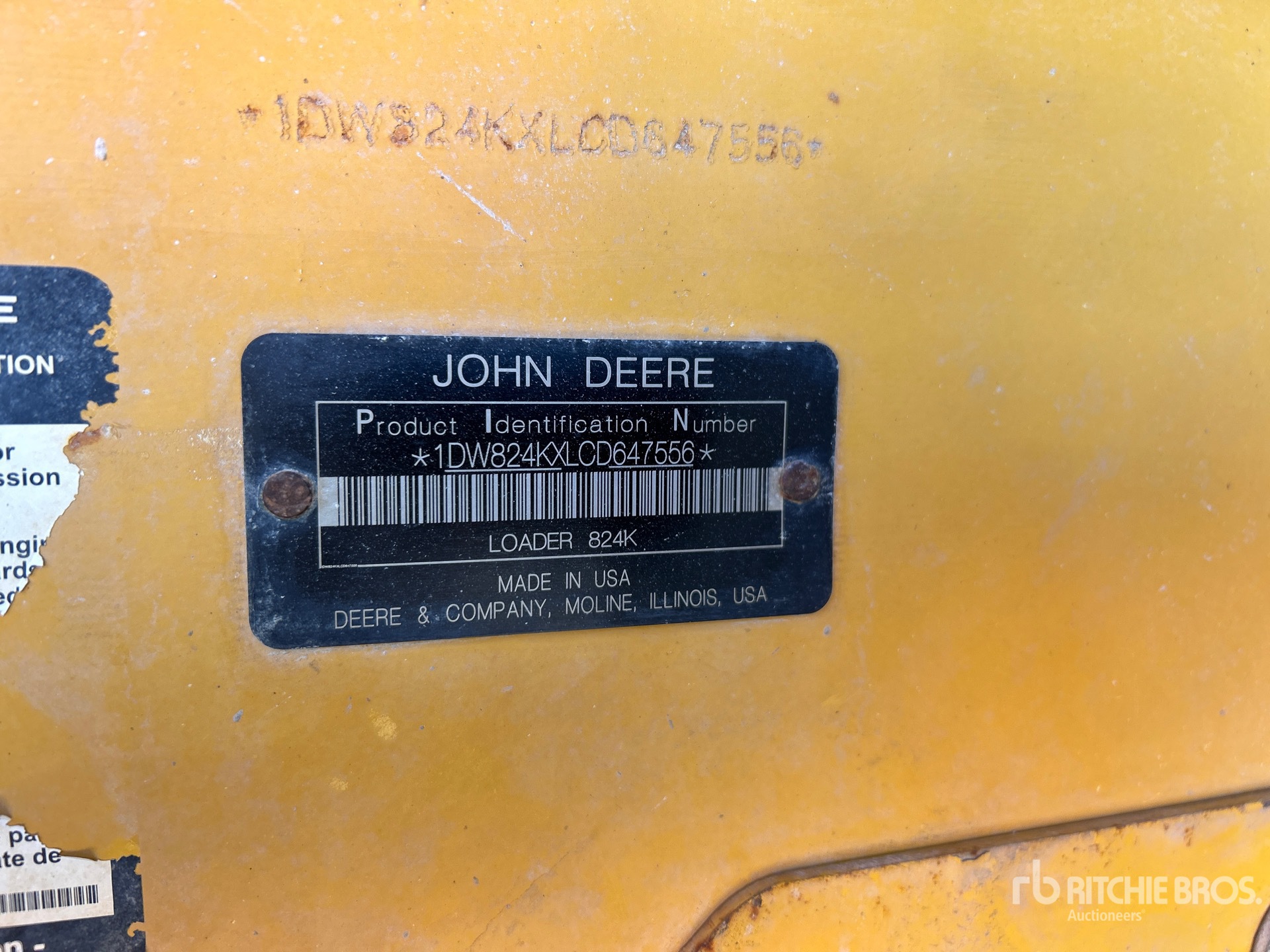 2012 John Deere 824K Wheel Loader
