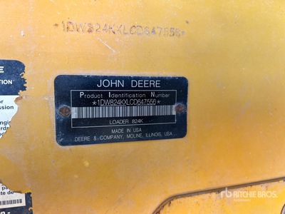 2012 John Deere 824K Wheel Loader