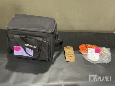 (3) Projectors, (19) Holsters, (2) Adjustment Caps & Assorted Items