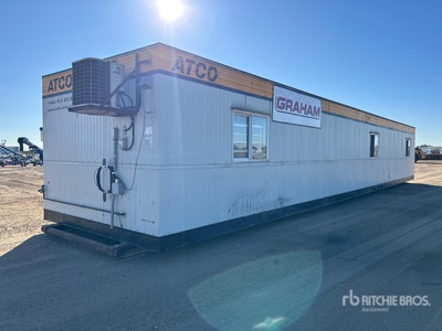 2008 Atco 60 ft x 12 ft Skid-Mounted Oficina móvil