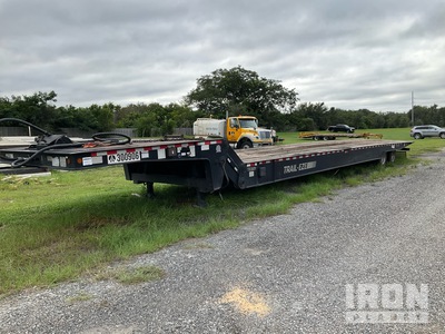 2009 Trail-Eze TE801 50000 lb 50 ft T/A Sliding Axle Trailer
