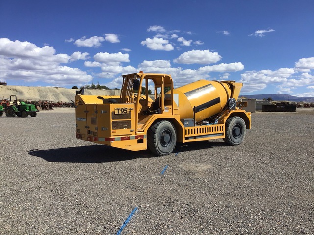 2012 Putzmeister MIXKRET-4 4x4 Underground Concrete Truck