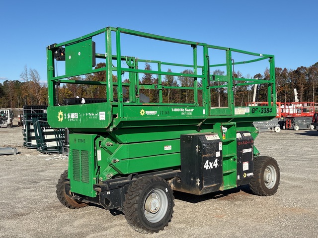 2015 Genie GS3384 Dual Fuel 4x4 Scissor Lift