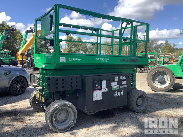 ELEVADOR TIJERA 2015 GENIE GS3369RT